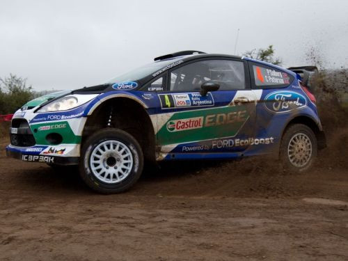 Argentīnas WRC ralliju ar ātrāko laiku iesāk Solbergs