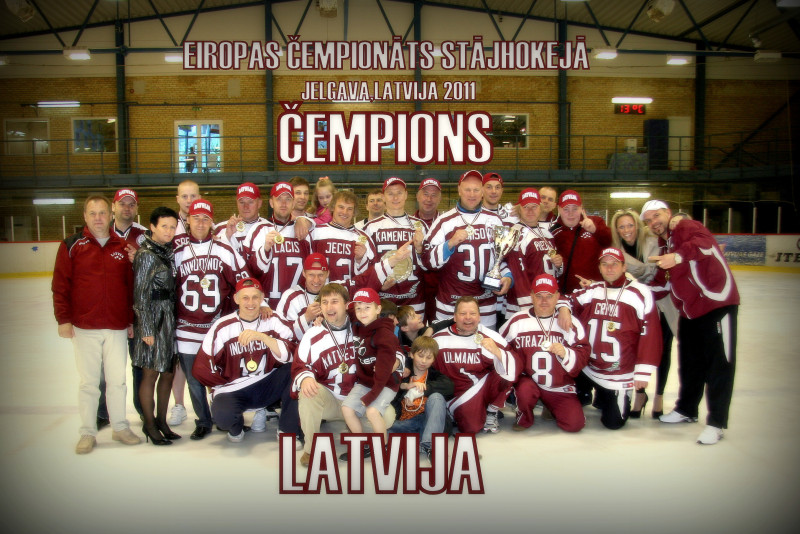 Latvijas izlase stājhokejā dosies uz pasaules čempionātu Somijā