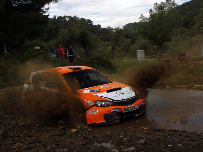 Neikšāns/Dzirkals Grieķijas WRC rallija otrajā dienā ātrākie N4 klasē