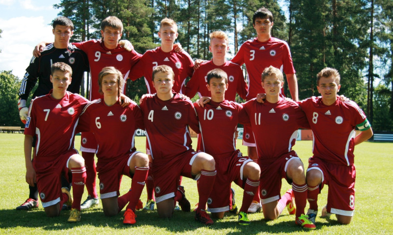 U-17 futbola izlasei pārbaude pret baltkrieviem