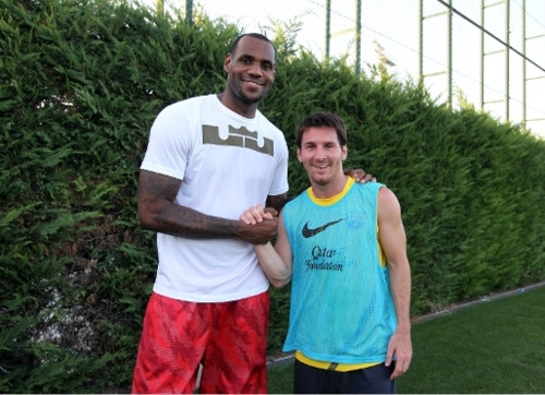 Kobe un Lebrons: Mesi ir pasaulē labākais futbolists