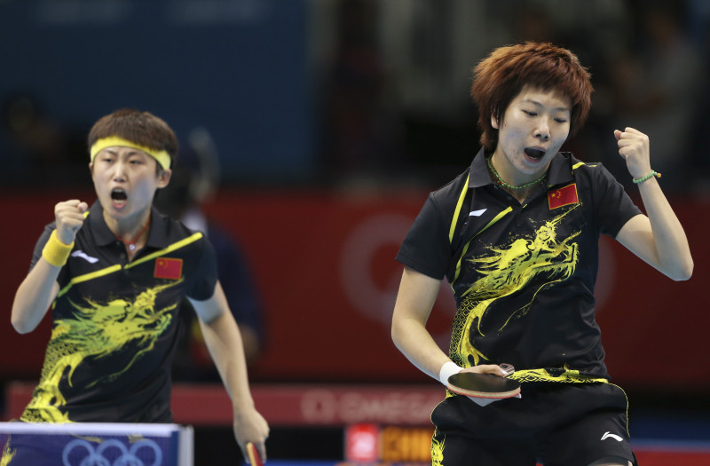 Ķīnietēm pārliecinošs triumfs galda tenisā, Lī – divkārtēja čempione