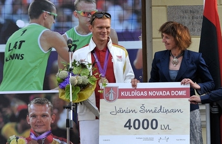 Kuldīgā sumina Jāni