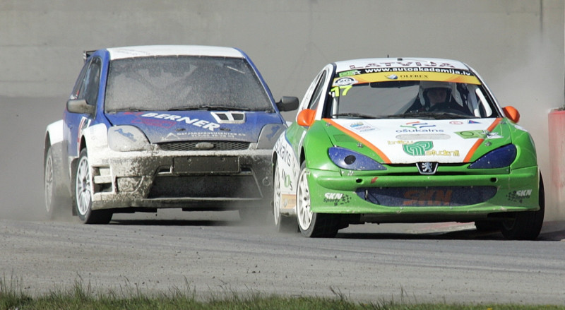 Nitišs turpina krāt punktus Eiropas rallijkrosa čempionātā