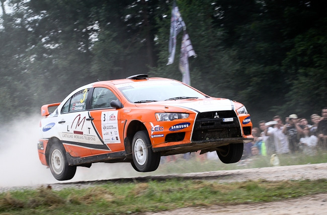 A.Neikšāns uzvar rallijsprintā "Viduslatvija 2012"