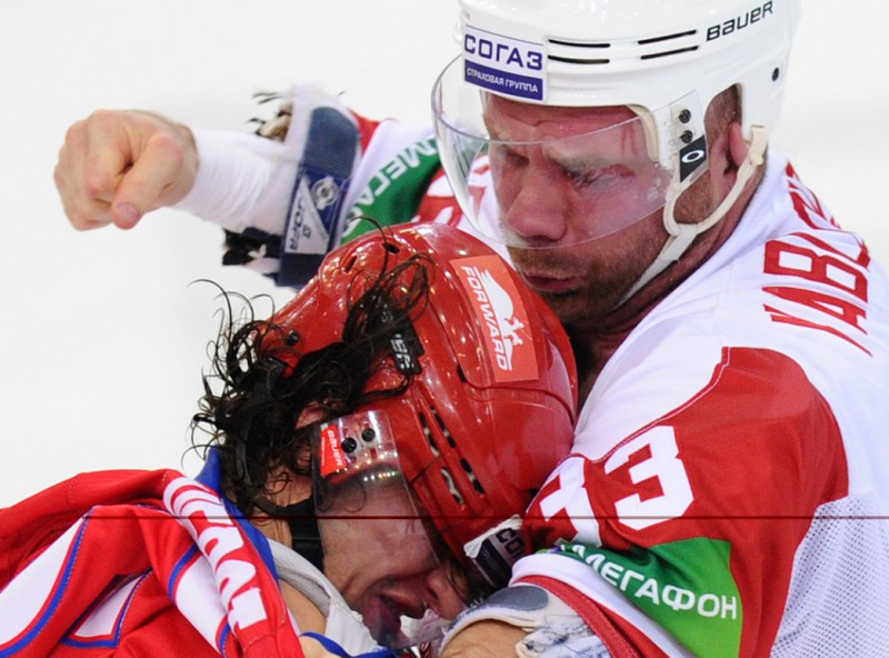 Markovs par Jablonski: "Tādu muskuļu kalnu neesmu redzējis pat NHL"