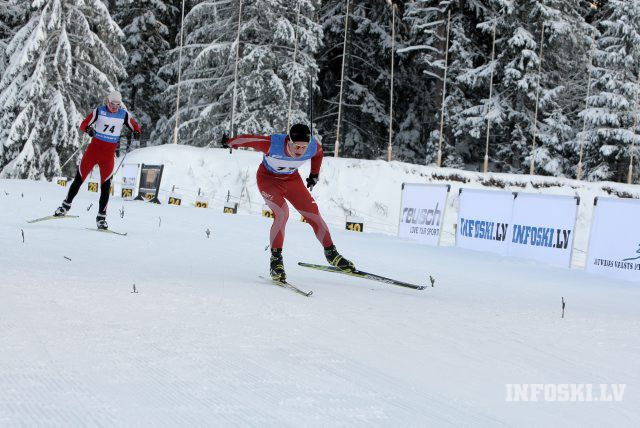 Mūsu junioru rezultāti 10km brīvajā stilā līdzīgi kā sprintā
