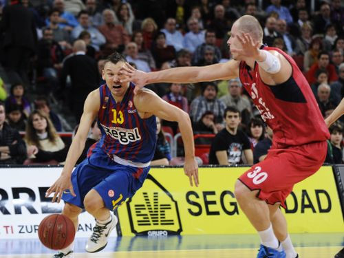Pārtrūkst "Caja Laboral" 17 uzvaru sērija, "Olympiakos" pieveic "Maccabi"