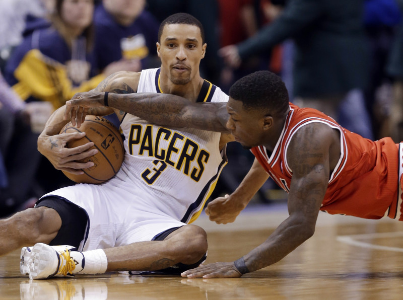 "Pacers" pārspēj "Bulls" un paceļas uz trešo vietu Austrumos