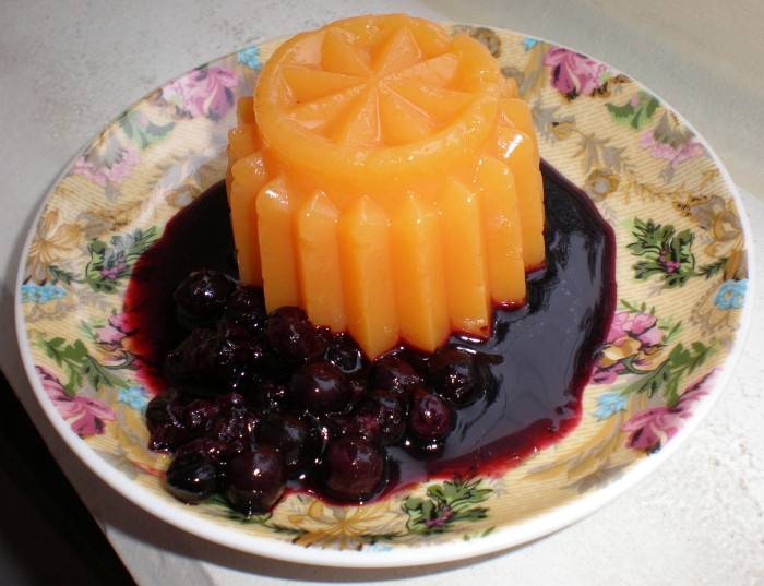 Ķirbju deserts ar upenēm vai dzērvenēm