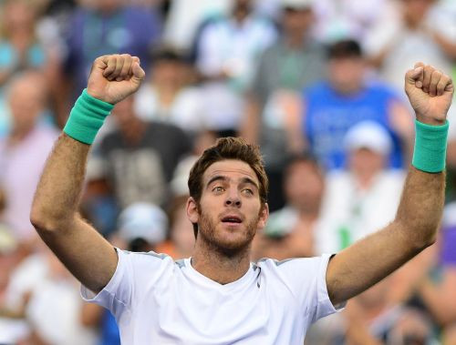 Del Potro izmanto Mareja kļūdas un nodrošina pusfinālu pret Džokoviču
