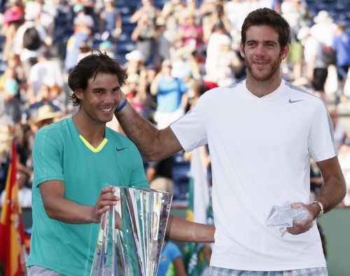 Del Potro: "Nadals pēdējā stundā nekļūdījās"