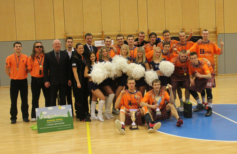 Studentu Basketbola līgā triumfē Biznesa Augstskola Turība