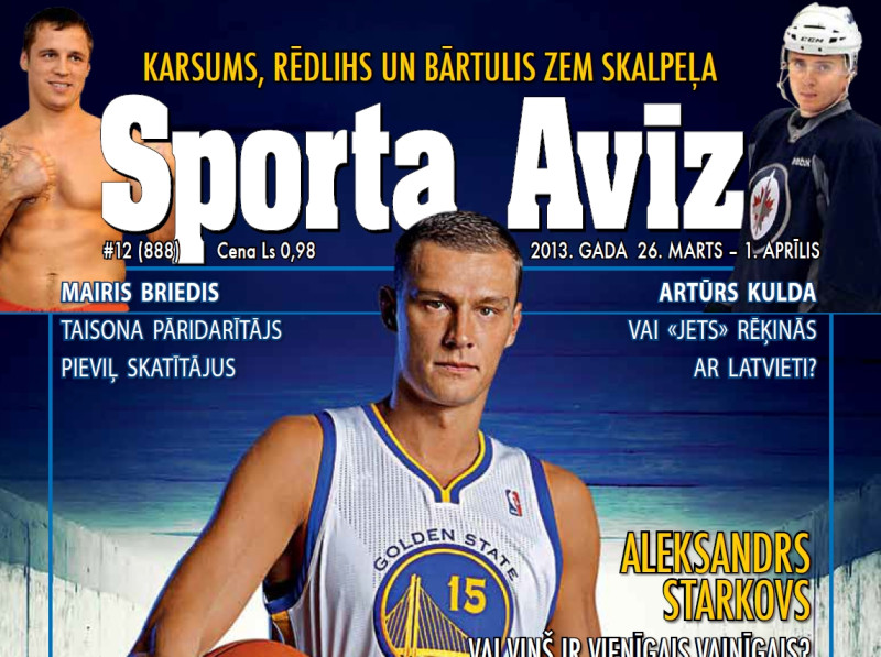 Sporta Avīze. 2013. gada 12.numurs (26.marts - 1.aprīlis)