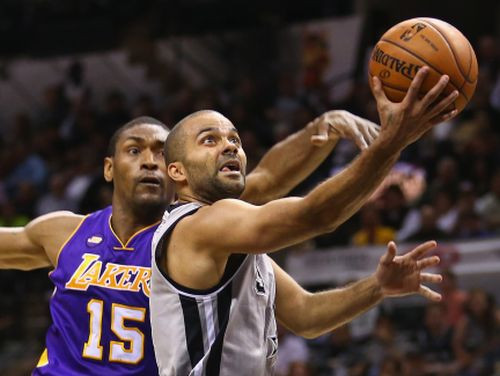 Pārkers un "Spurs" pieveic "Lakers", "Thunder" izglābjas pret "Rockets"