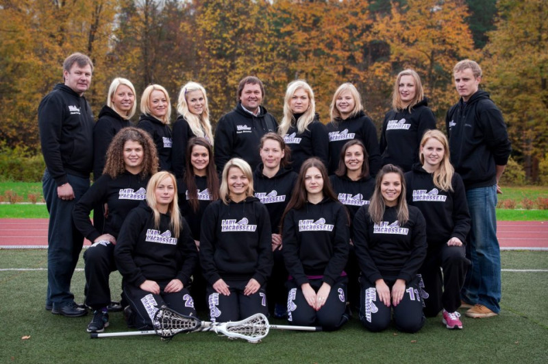 "Lady Lacrosse" kļūst par divkārtējām Latvijas čempionēm