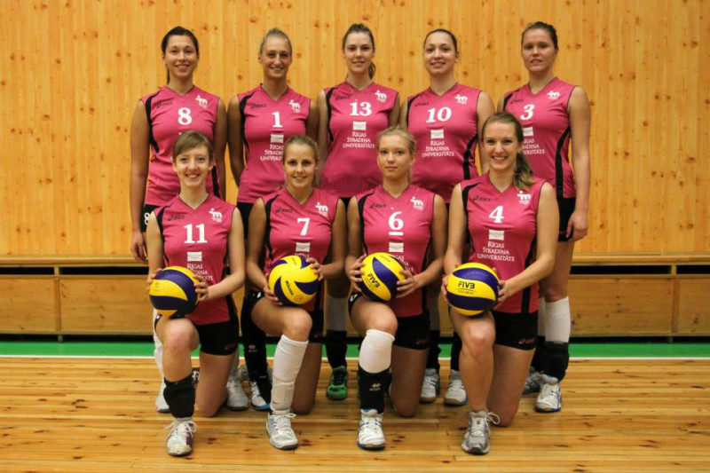 Latvijas čempionātā volejbolā dāmām medaļas tiks sadalītas rīt