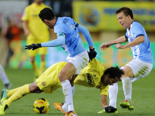 Ceturtajā vietā esošā "Villarreal" nenotur uzvaru pret "Malaga"