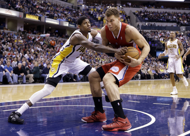 "Clippers" rezultatīvais uzbrukums pret "Pacers" ciešo aizsardzību