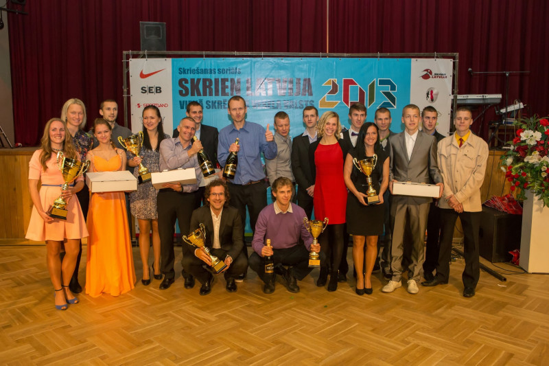 Noslēgusies skriešanas seriāla "Skrien Latvija” 2013 sezona