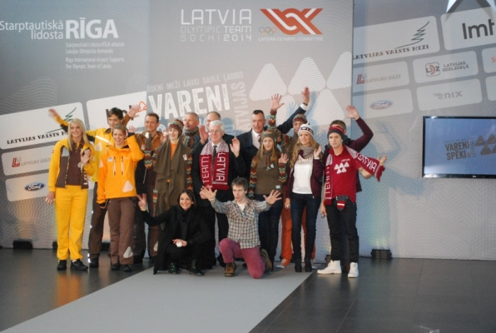 Mūsu olimpiskās komandas tērpi ietver konceptu "Vareni spēki no Latvijas"