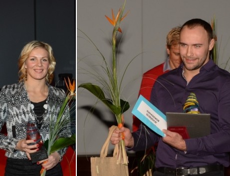 Borodavko un Skujiņa - gada labākie sportisti Rīgā