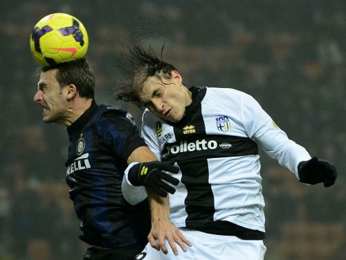 "Inter" sešu vārtu trillerī izcīna neizšķirtu pret "Parma"