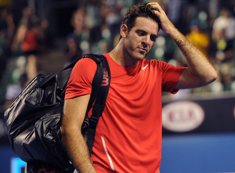 Del Potro: "Man patīk "Australian Open". Šodien pretinieks bija pārāk labs"