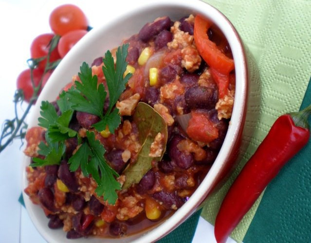 “Chili sin carne” – sarkanās pupiņas bez gaļas