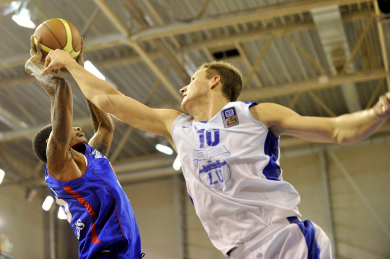 LU pārtrauc "Turības" valdīšanu Studentu līgā, MVP – Pēteris Rēķis