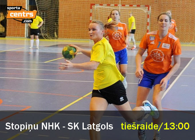 Ulbrokā kronēsim handbola čempioni sievietēm, skaties Sportacentrs.com