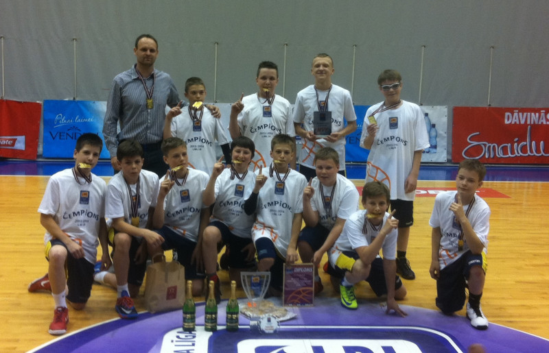 LJBL finālturnīri: Colgate U13 grupā čempionu tituls ventspilniekiem