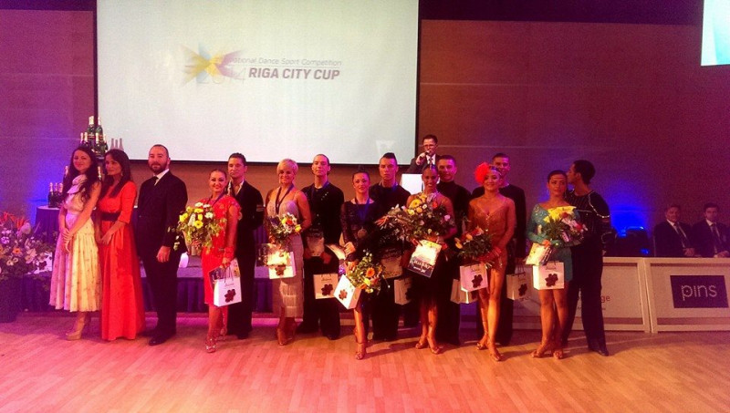 Latvijas pārim 2.vieta “World open” Latīņamerikas dejās "Riga city cup" sacensībās