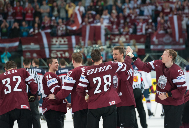 Latvija noslīdējusi uz 7. vietu IIHF spēka rangā