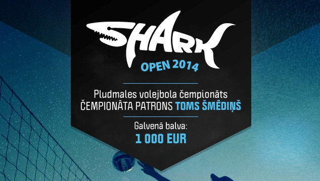 Klāt "SHARK Open 2014" pludmales volejbola čempionāts