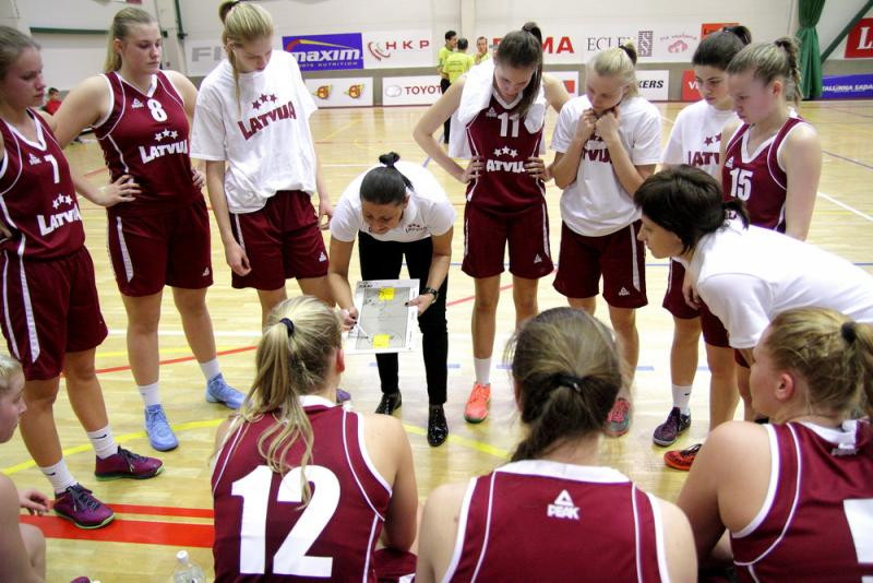 U18 meitenes: sākusies gatavošanās Eiropas čempionātam