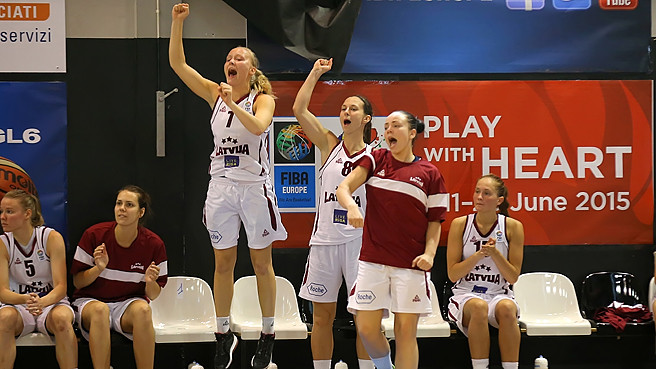 Krēsliņai pieci tālmetieni, Latvijas U20 meitenes – piektās Eiropā