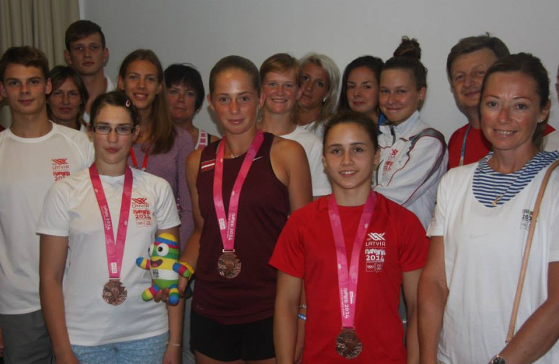 Pasaules jaunatnes olimpiādē Latvijas sportistēm trīs bronzas