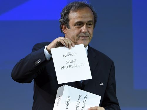 Platinī: "Neredzu iemeslu, kādēļ Sanktpēterburga nevarētu uzņemt EČ spēles"