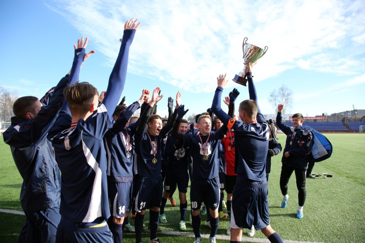 Daugavpils triumfē Latvijas U18 futbola čempionātā