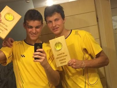 Brāļi Podžus uzvar "Futures" dubultspēļu turnīrā Antaljā