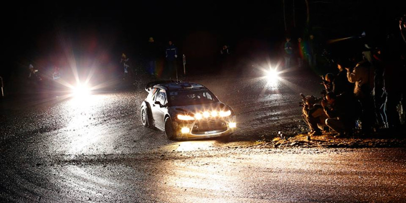 Lēbs kļūst par Montekarlo WRC rallija līderi, Kubicam neveiksme