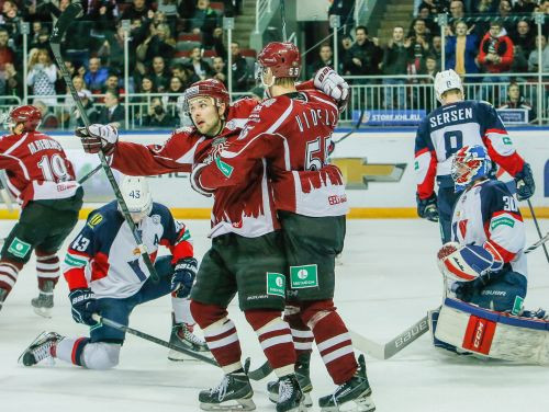 Rīgas "Dinamo" ar 6:0 sadragā "Slovan"