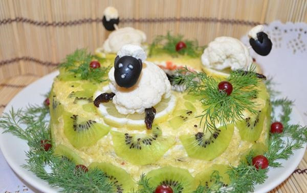 Sāļā torte ATVASARA jeb salāti katrai gaumei