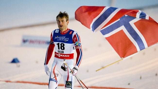 Titulētais norvēģu slēpotājs Nortugs nepiedalīsies olimpiskajās spēlēs