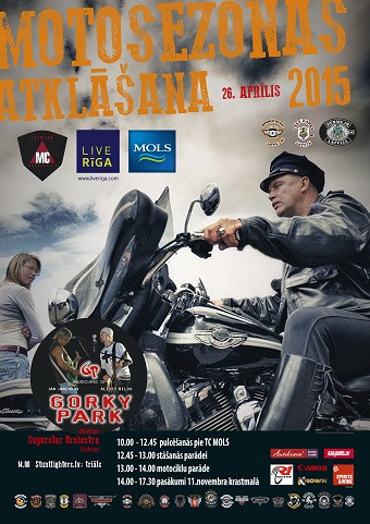 Motosezona 2015 atklāšanas pasākumas 11.Novembra krastmalā