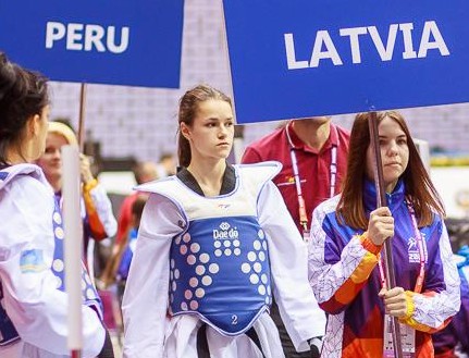 I.Tarvida cienījami debitē pasaules čempionātā taekvondo