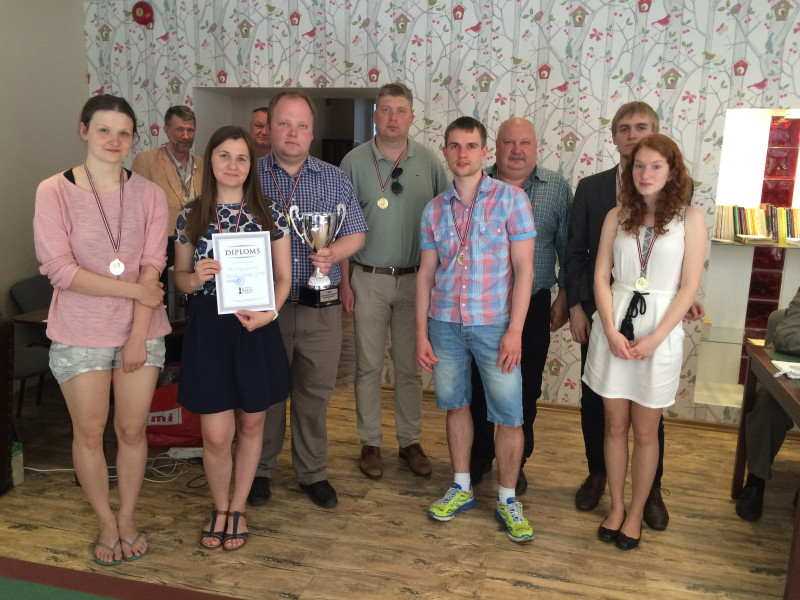 Latvijas čempionātā šahā uzvar RTU komanda