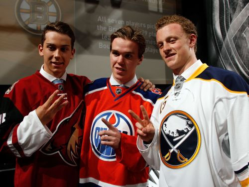 "Sabres" draftē Aikelu un no "Avalanche" iemaina O'Railiju