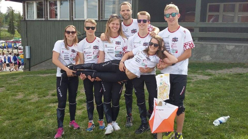 Grosbergai 12. vieta pasaules junioru čempionātā orientēšanās sportā